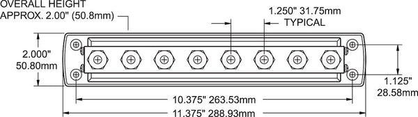 Blue Sea Systems Busbar Terminal (MPN: 2107-BSS)