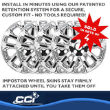 Coast To Coast Impostor Wheel Skin 17 Inch (MPN: IMP457X)