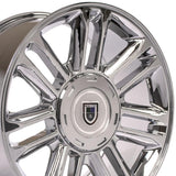 OE Wheels CA83 Chrome Plated Wheel (MPN: CA83-22090-6550-31C)