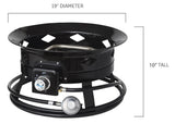 Flame King 19 Inch Round Fire Pit (MPN: FKG6501D)