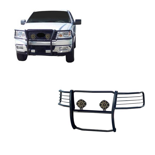 Black Horse Grille Guard Kit (MPN: 17FP28MA-PLB)