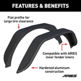 Aries Jeep Fender Flares (MPN: 2500213)