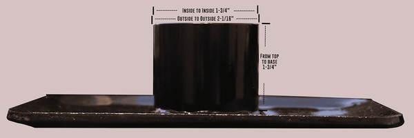 Ultra-Fab Products Trailer Tongue Jack Foot Plate (MPN: 49-954037)