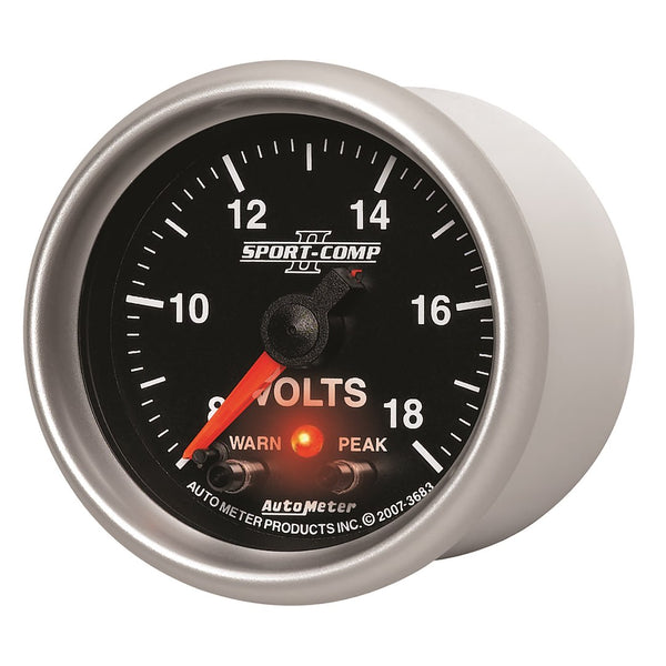AutoMeter Sport-Comp II Voltmeter (MPN: 3683)