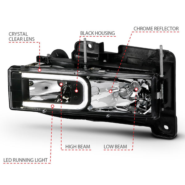 AnzoUSA Headlight Assembly (MPN: 111498)