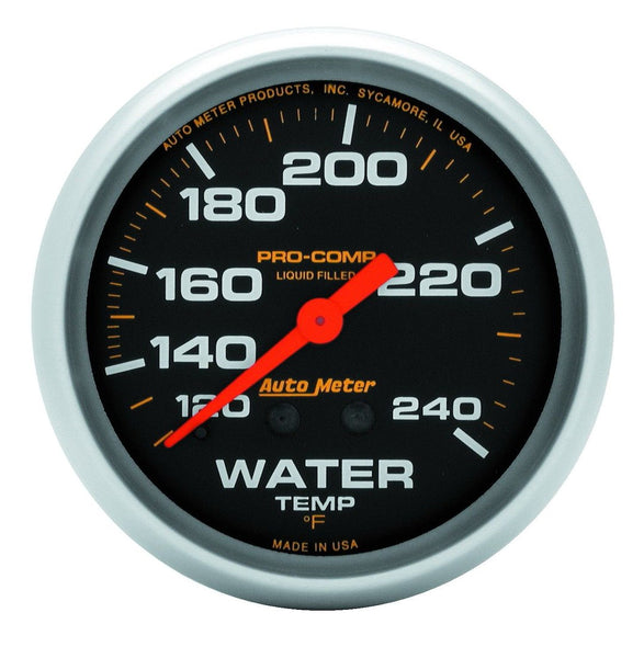 AutoMeter Pro-Comp Water Temperature Gauge (MPN: 5433)
