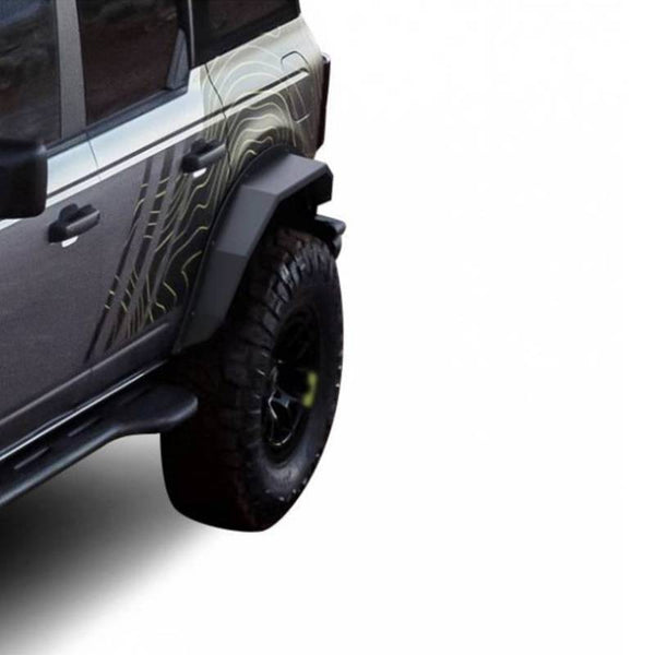 Black Horse Off Road Fender Flares (MPN: FF-FBR21HD)