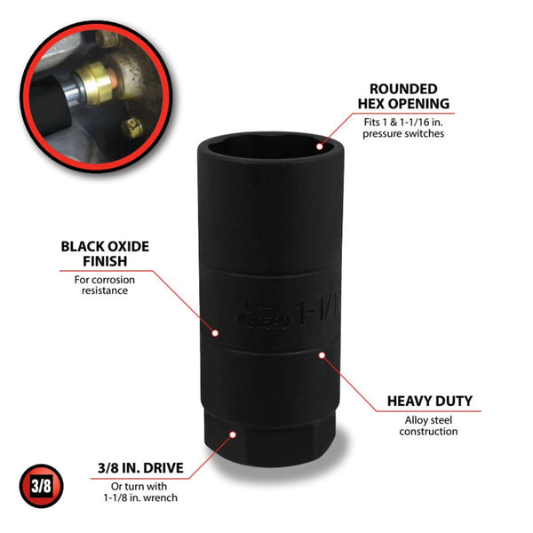 Performance Tool Oil Switch Socket (MPN: W80590)