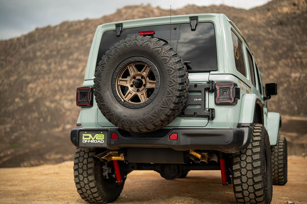 DV8 Offroad Spare Tire Carrier (MPN: TCJL-15)