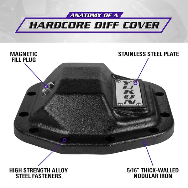 Yukon Gear Differential Cover (MPN: YHCC-D35JL)