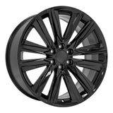 OE Wheels CA91 Gloss Black Wheel (MPN: CA91-24100-6550-28B)