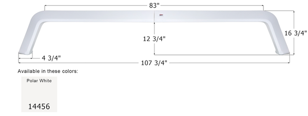 Icon Fender Skirt For Triple Axle RVs (MPN: 14456)