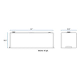 UWS Liquid Transfer Tank (MPN: TT-45-R-T-P)