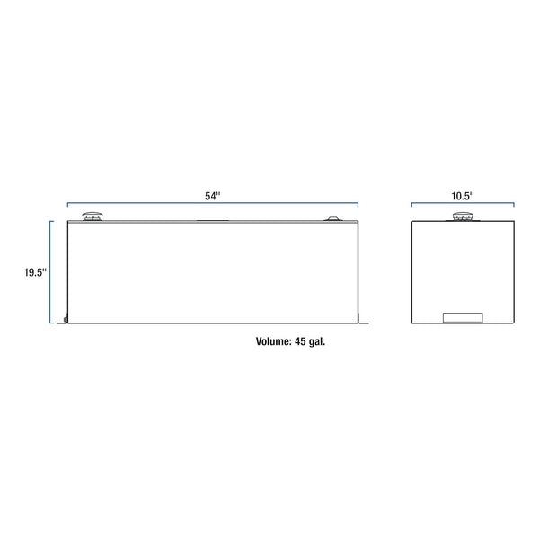UWS Liquid Transfer Tank (MPN: TT-45-R-T-P)