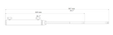 Ultraflex Hydraulic Side Mount Outboard Cylinder (MPN: UC132-OBS)