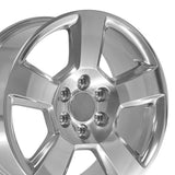 OE Wheels CV76 Aluminum Wheel (MPN: CV76-20090-6550-27P)