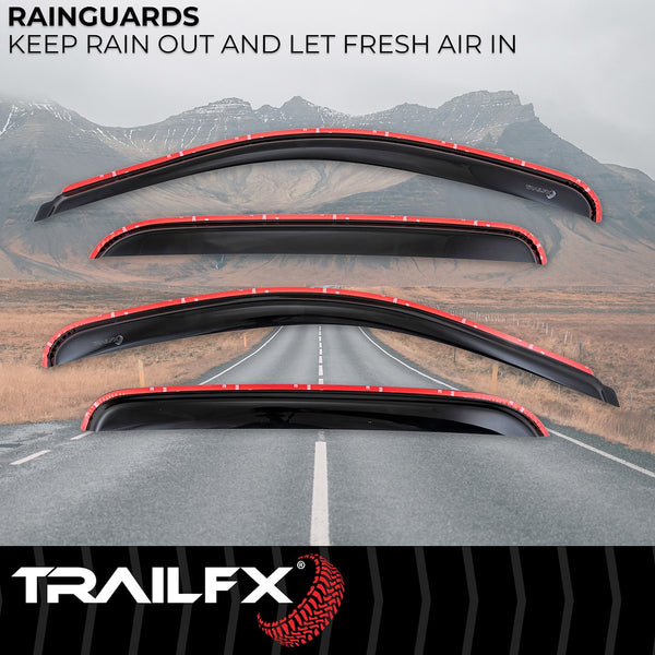 TrailFX TFX 4-PC Window Vents (MPN: 4515IC)