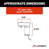 Lippert Slide Out Motor (MPN: 132682)