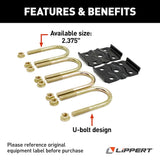 Lippert Leaf Spring Axle U Bolt Kit (MPN: 297427)