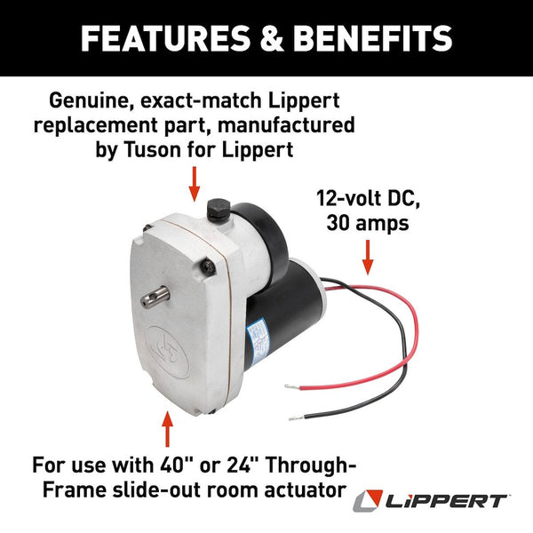 Lippert Slide Out Motor (MPN: 125802)