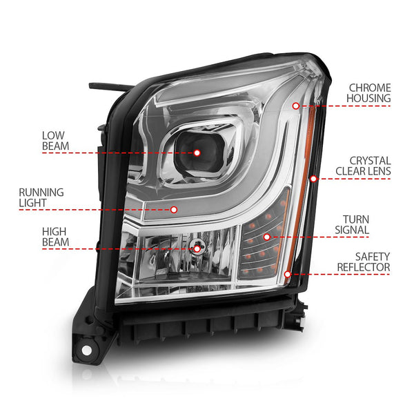 AnzoUSA Headlight Assembly (MPN: 111536)