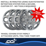 Coast To Coast 15 Inch Wheel Cover Set (MPN: IWC44415S)