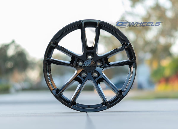 OE Wheels DG23 Gloss Black Aluminum Wheel (MPN: DG23-20100-5115-18B)