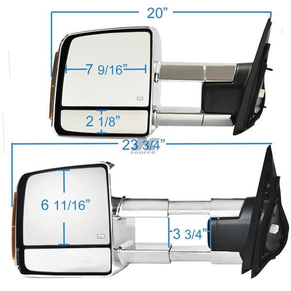 K Source Exterior Towing Mirror (MPN: 70131-32T)