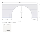 Icon Fender Skirt for Winnebago Models (MPN: 15990)
