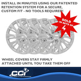 15 Inch Wheel Cover Set by Coast To Coast (MPN: IWC103715S)