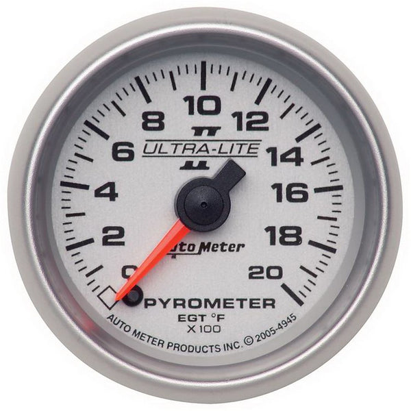 AutoMeter Gauge Pyrometer Ultra-Lite II (MPN: 4945)