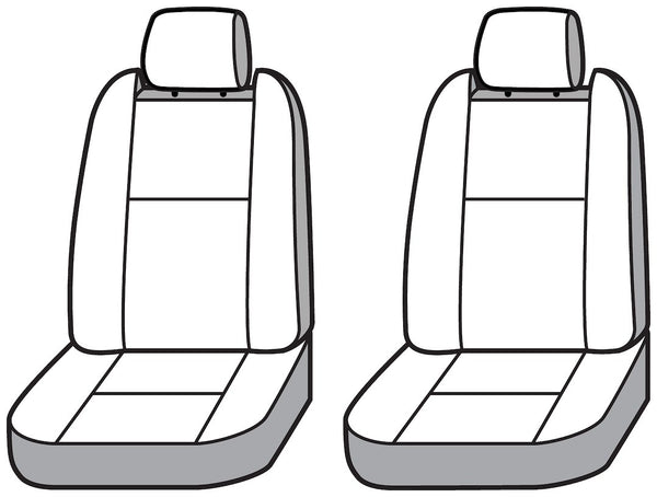 Custom Polycotton Seat Cover Set for Bucket Seats (MPN: SS2532PCTN)
