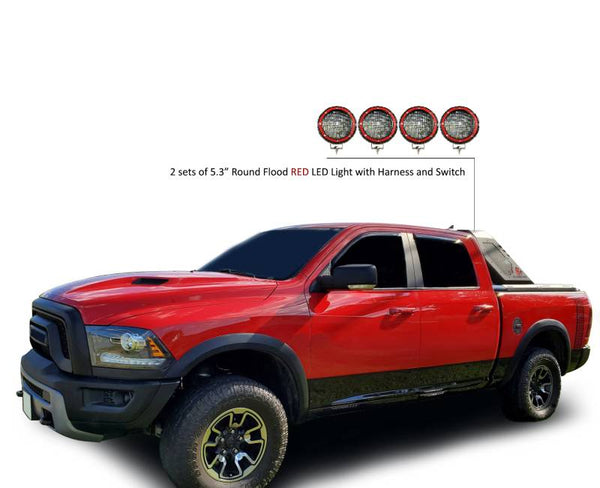 Black Horse Off Road Vigor Truck Bed Bar (MPN: VIRB02B-PLFR)
