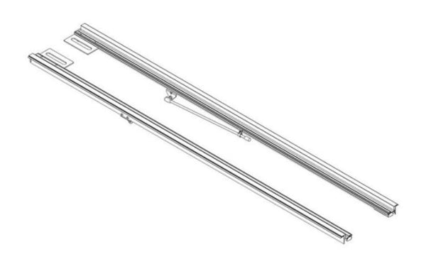 BAK Industries Tonneau Cover Rail (MPN: RAILS-226122)