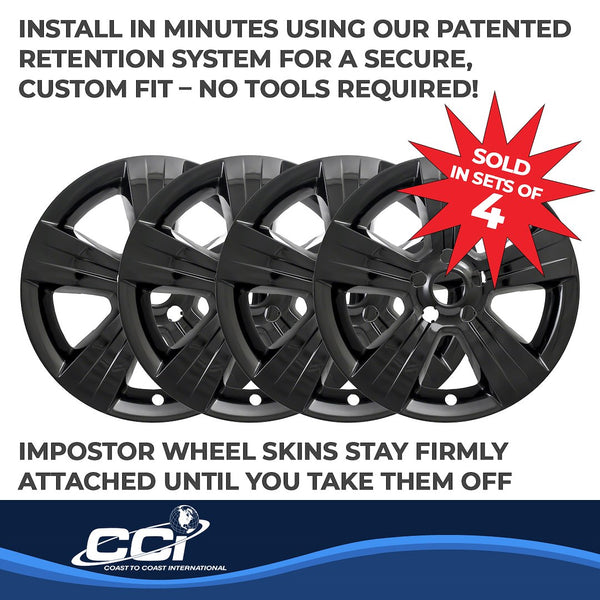 Coast To Coast Impostor Wheel Skin 17 Inch (MPN: IWCIMP373BLK)