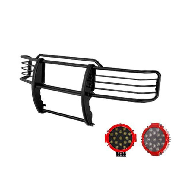 Black Horse Grille Guard Kit (MPN: 17FJ24MA-PLR)