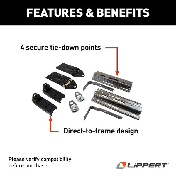 HappiJac Frame Mount Tie Down System (MPN: 236326)
