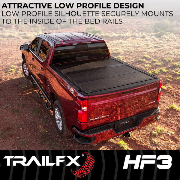 TrailFX Hard Folding Tonneau Cover (MPN: TFX8014)