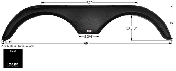 Icon RV Fender Skirt (MPN: 12685)