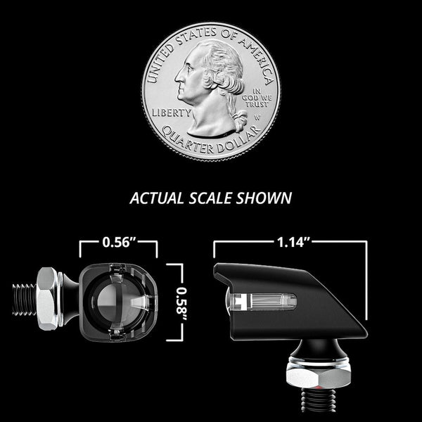 XK Glow Mini Turnz LED Turn Signal Light Assembly (MPN: XK034022-AC)