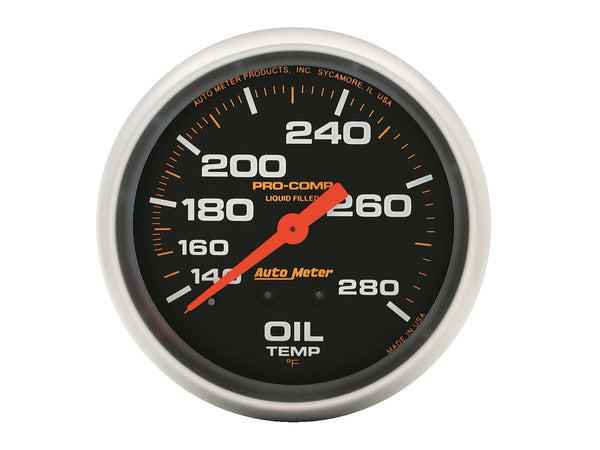 AutoMeter Pro-Comp Oil Temperature Gauge (MPN: 5443)