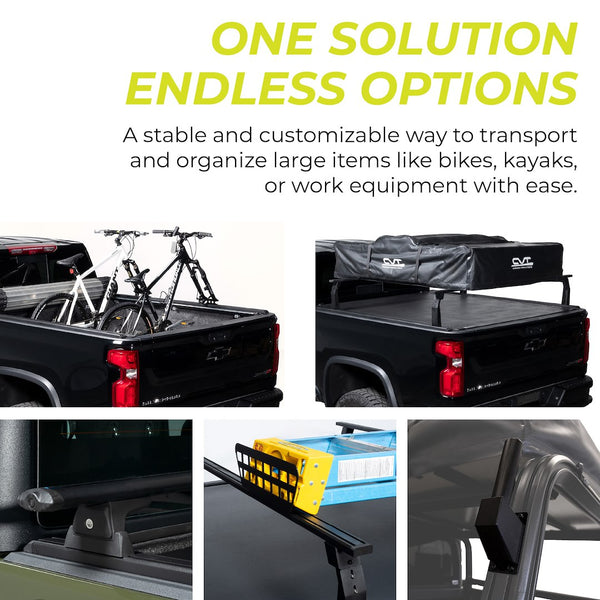 Putco TEC Skin Bed Cargo Rack Base Rail (MPN: 129877)