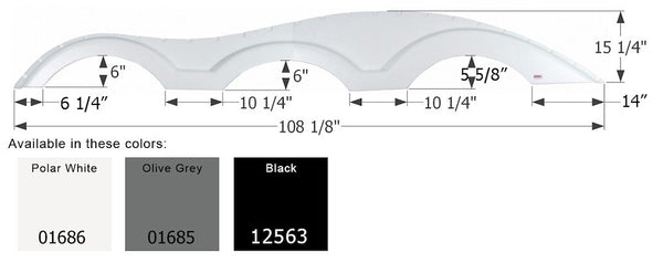 Icon Fender Skirt For Keystone RVs (MPN: 12563)