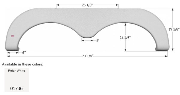 Icon Fender Skirt for Starcraft Aruba Models (MPN: 01736)