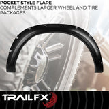 TrailFX Fender Flares (MPN: TFD3006S)