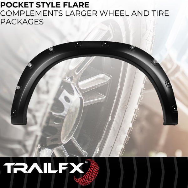 TrailFX Fender Flares (MPN: TFD3006S)