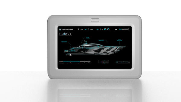 GOST Touch Screen Boat Security System (MPN: GAP-TSK7-White)