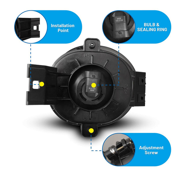 Winjet Fog Light Kit (MPN: CFWJ-0523-C)