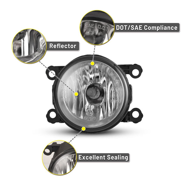 Winjet Fog Light Kit (MPN: CFWJ-0197A-C)