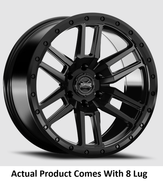 Torque Wheels 20 Inch Satin Black Wheel (MPN: TW411C-2090980400)